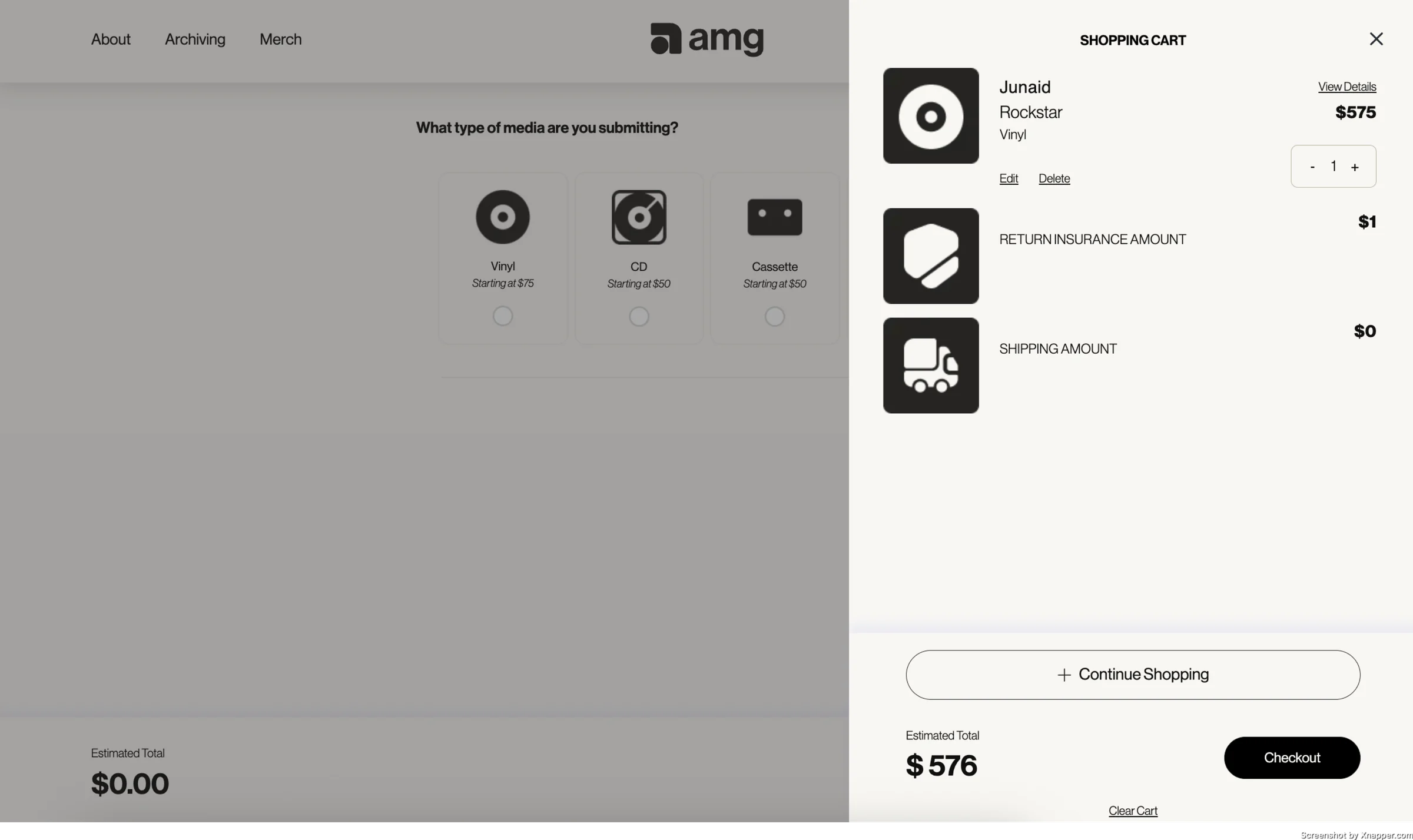 AMG submission builder