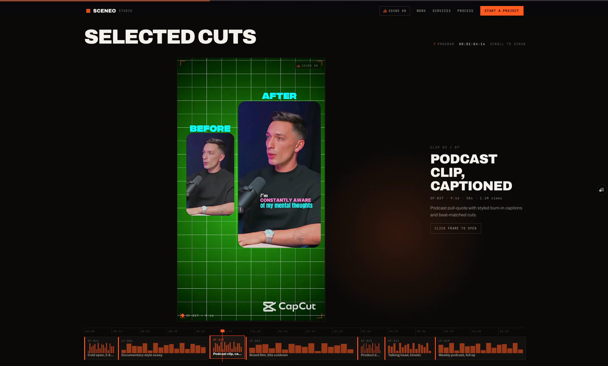 Selected cuts · 9:16